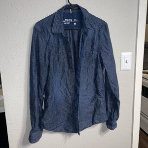Gap denim shirt